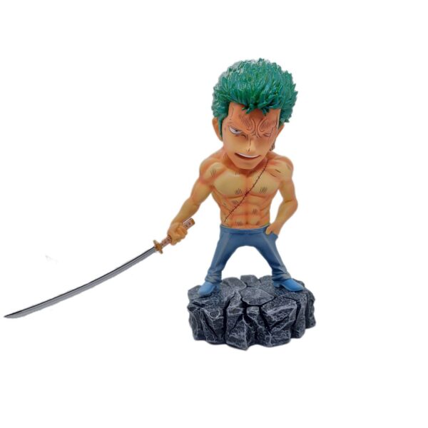 فیگور زورو Zoro  با استند سنگی از وان پیس One Piece